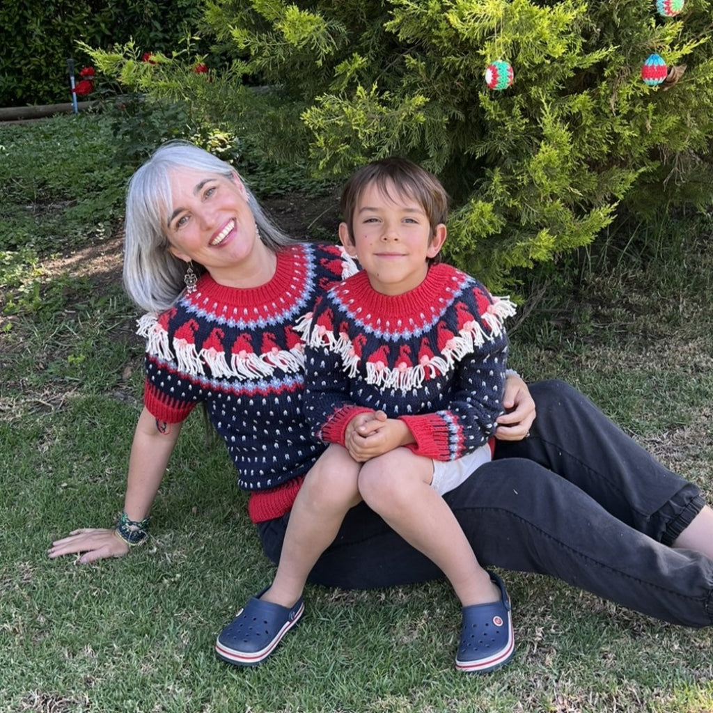 Clase Sweater Gnomos | Adulto e Infantil