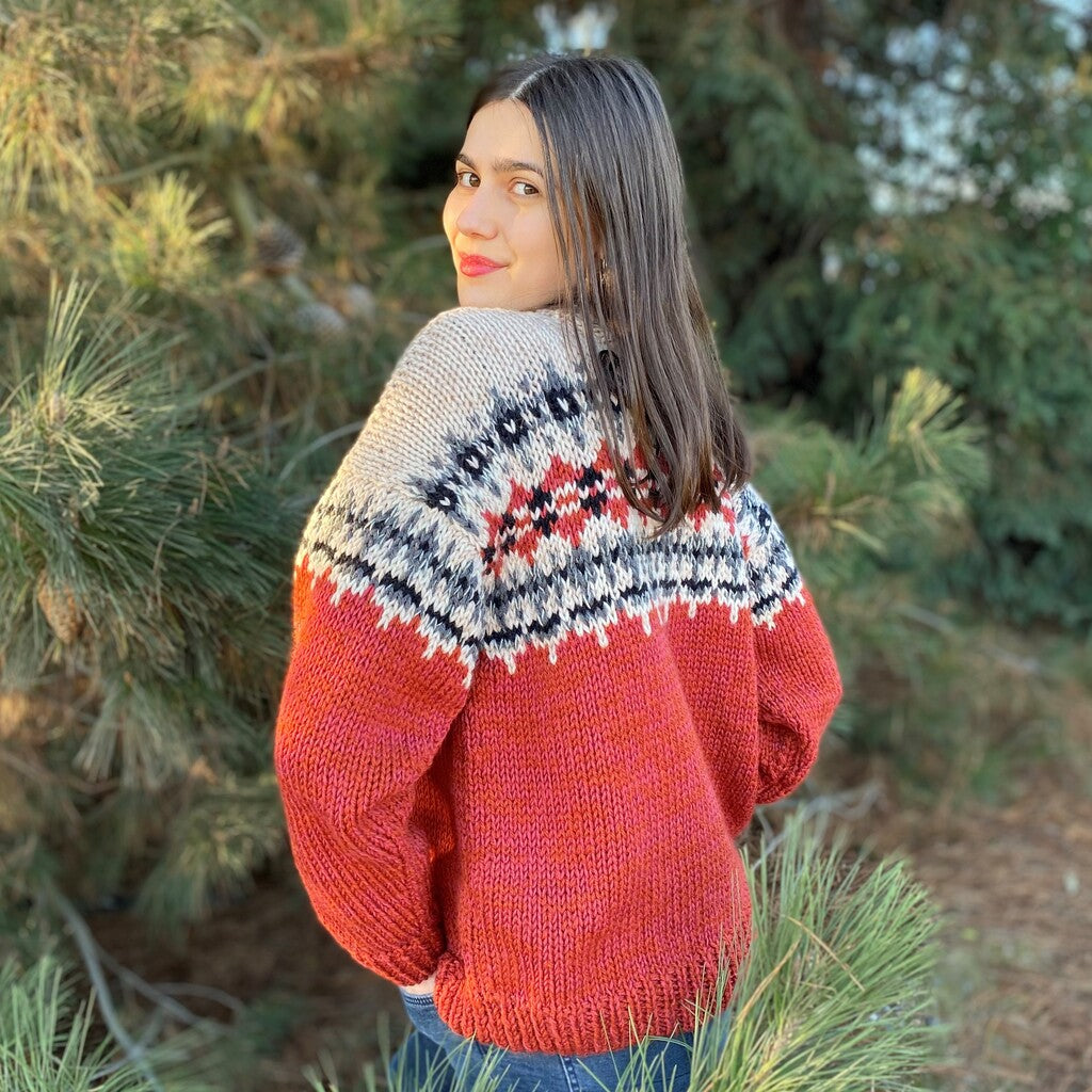 Patrón Sweater Terra Jacquard | Adulto