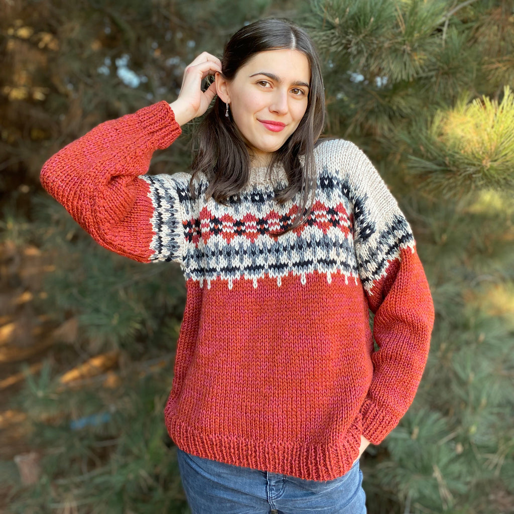 Patrón Sweater Terra | Adulto