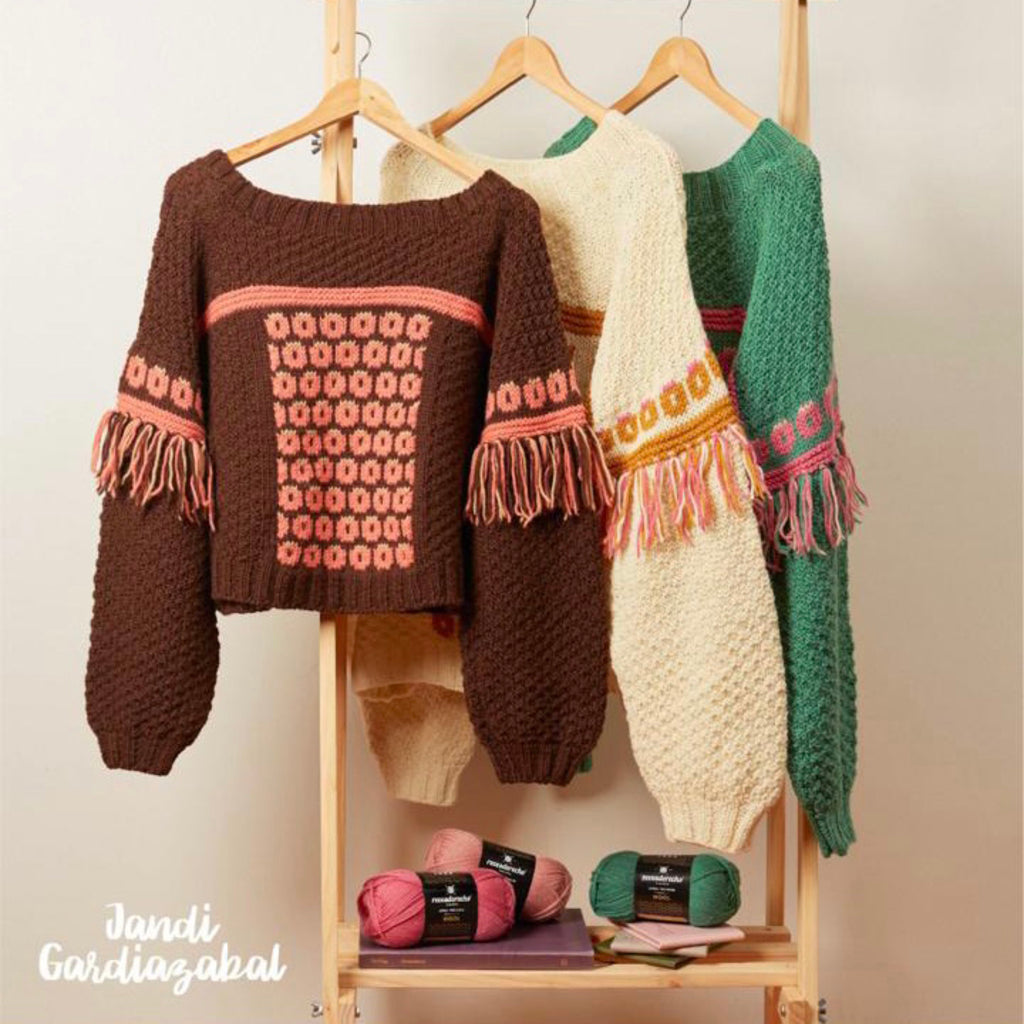 Patrón Sweater Lumina Jacquard | Adulto