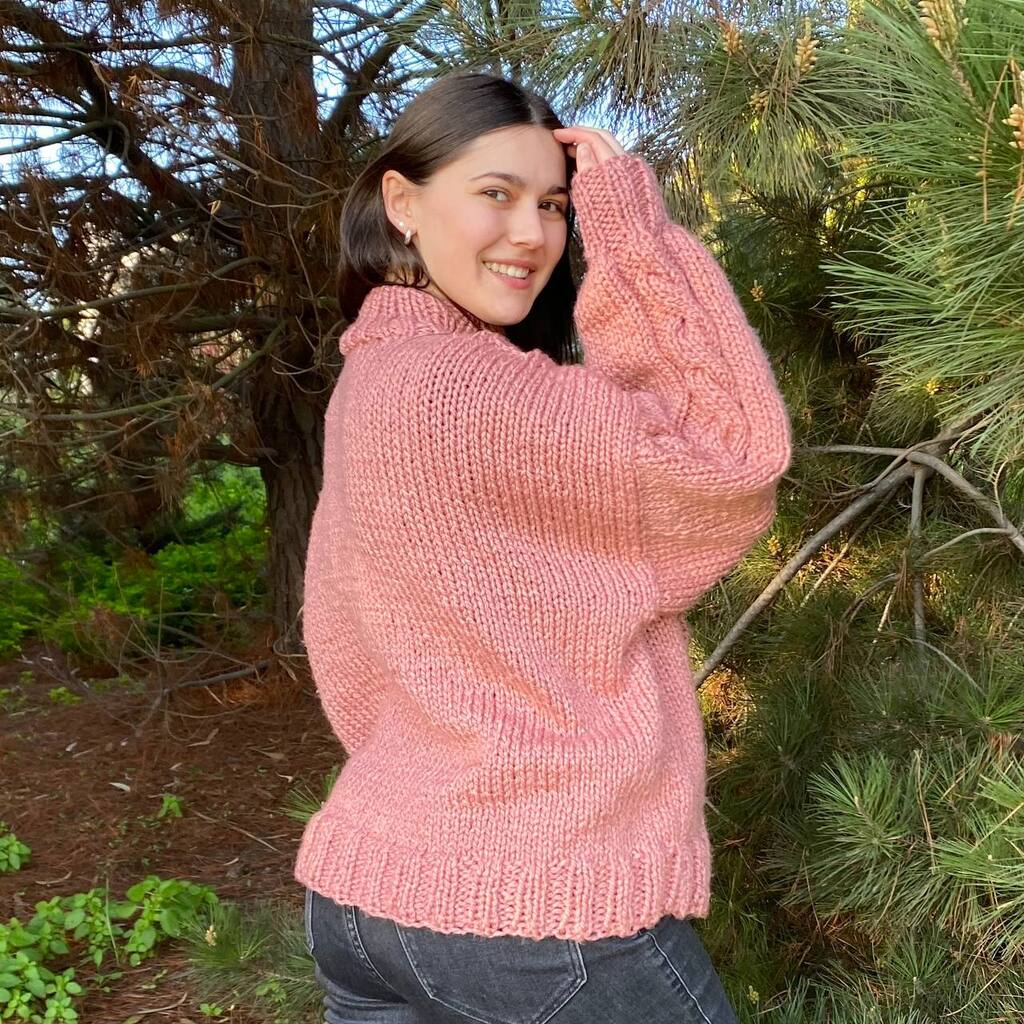 Patrón Sweater Regazo | Adulto