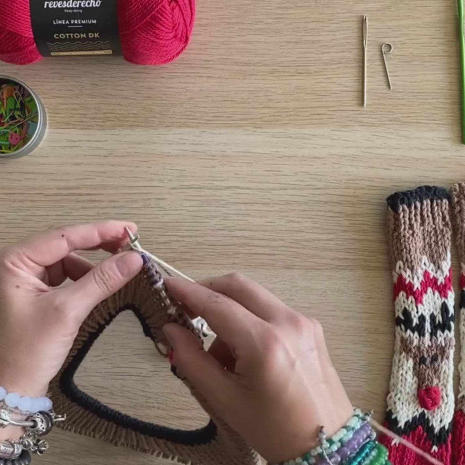 Clase con Patrón Sweater Renos | Infantil